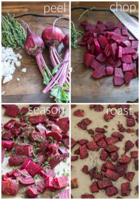 Beets Collage | farmhouse kitchen fall recipe | missmustardseed.com