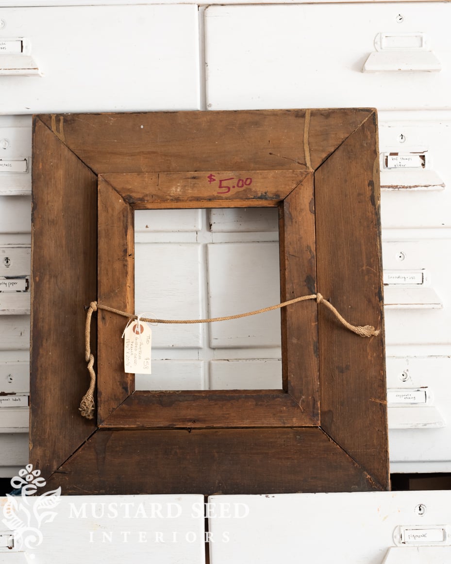 Lucketts Fall Market Purchases | antique ornate gold frame | miss mustard seed