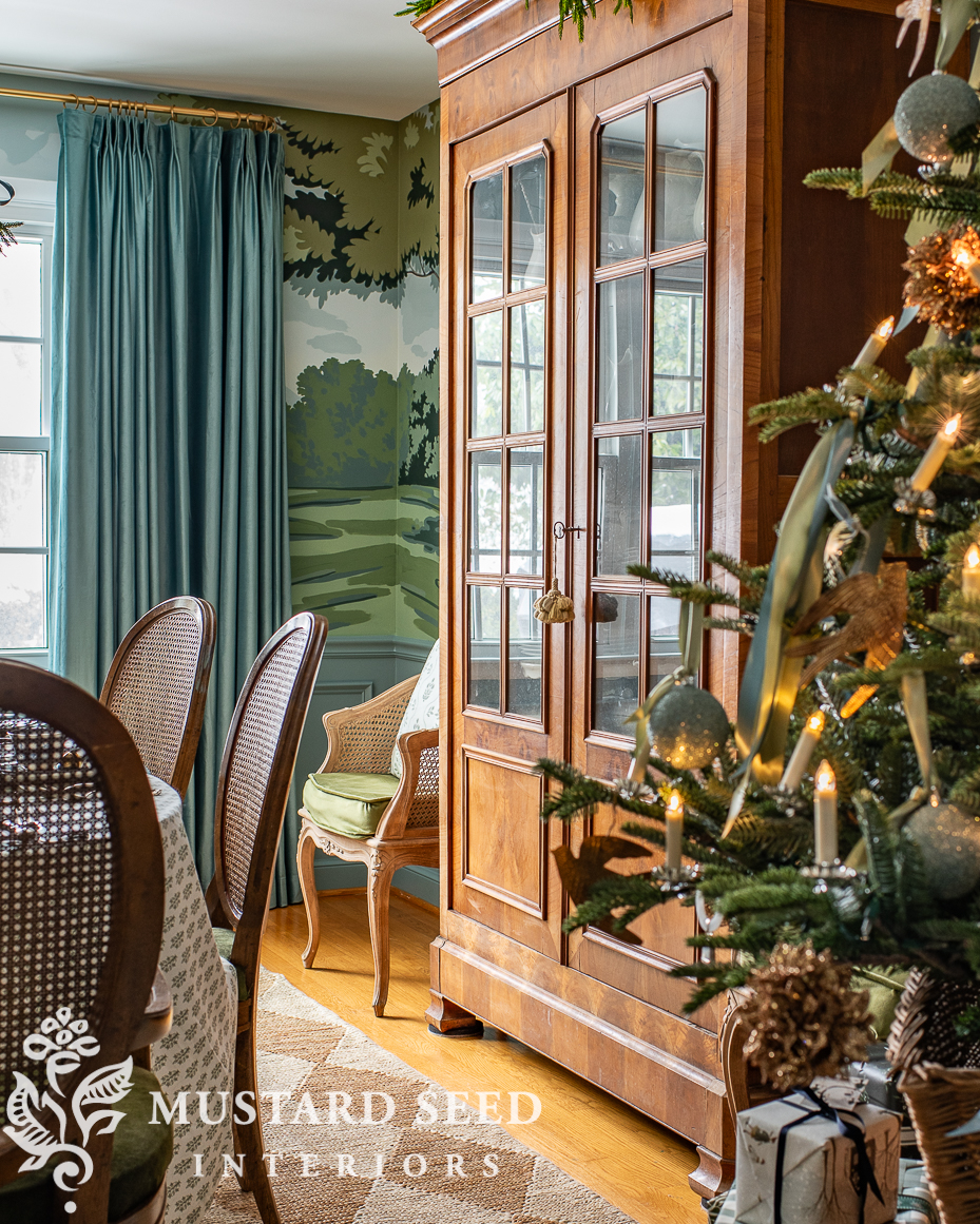 Christmas dining room | miss mustard seed