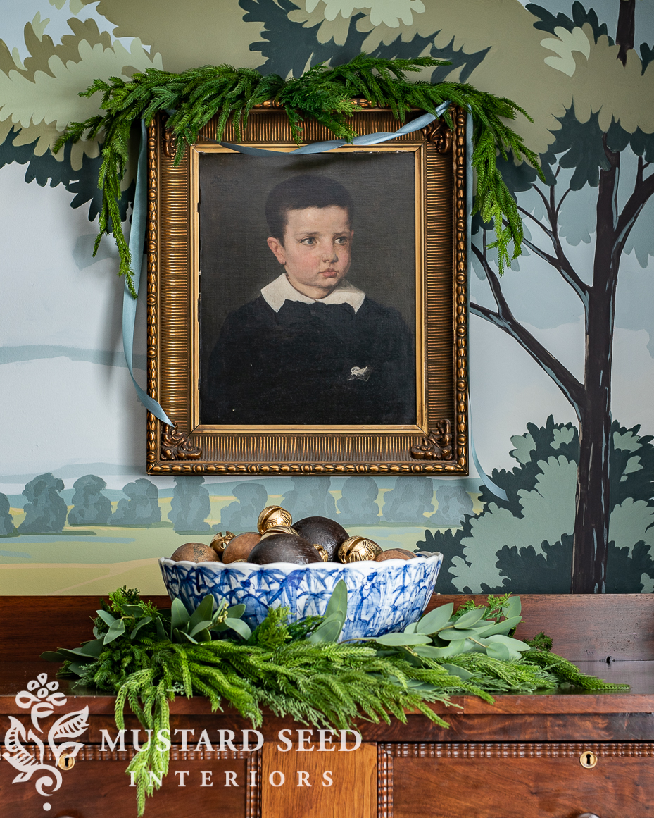 Christmas dining room | miss mustard seed