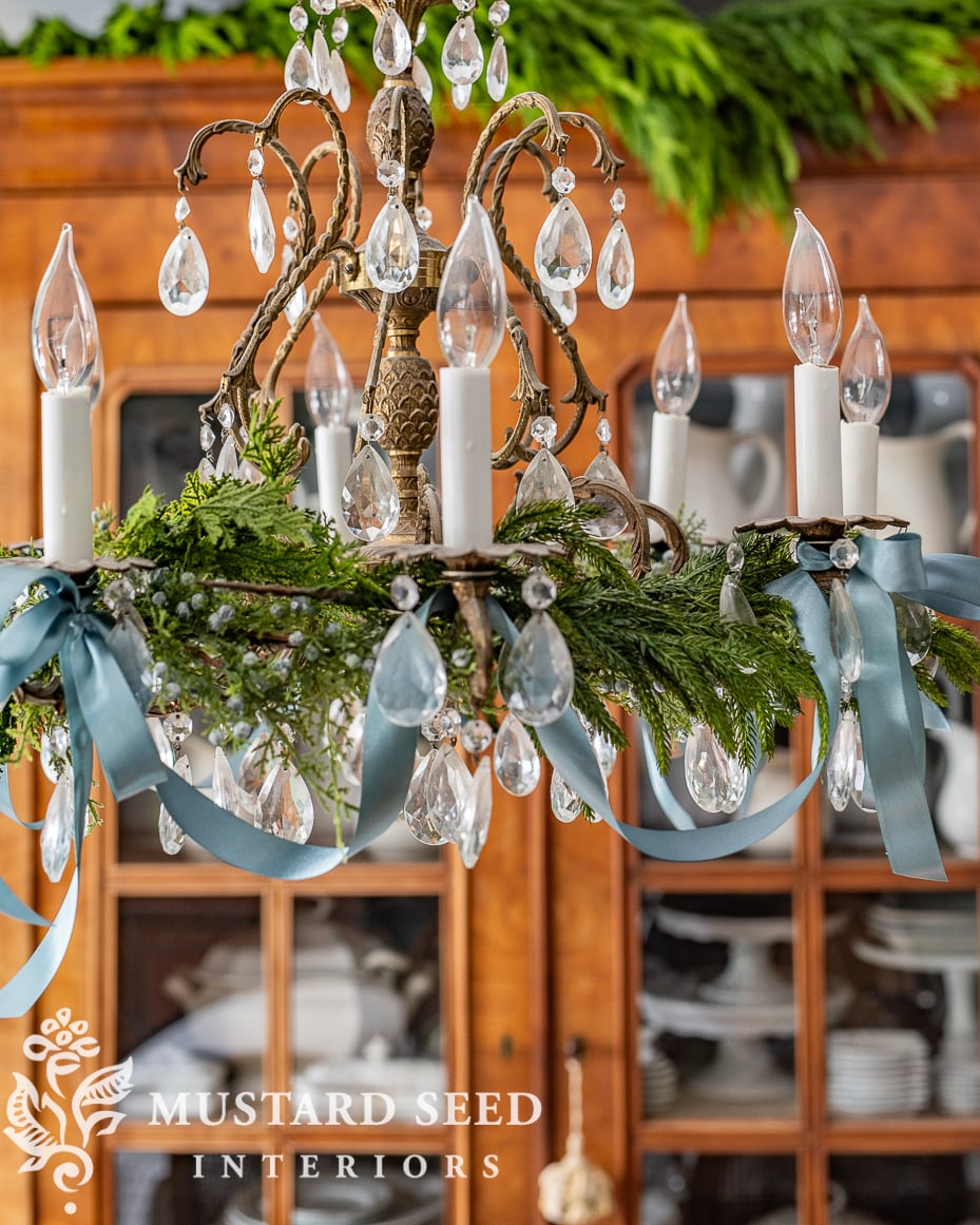 Christmas dining room | miss mustard seed