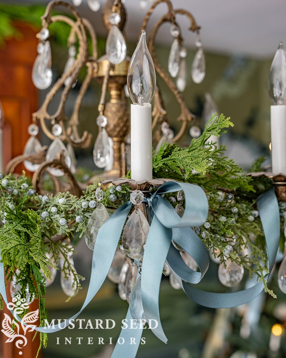 Christmas dining room | miss mustard seed