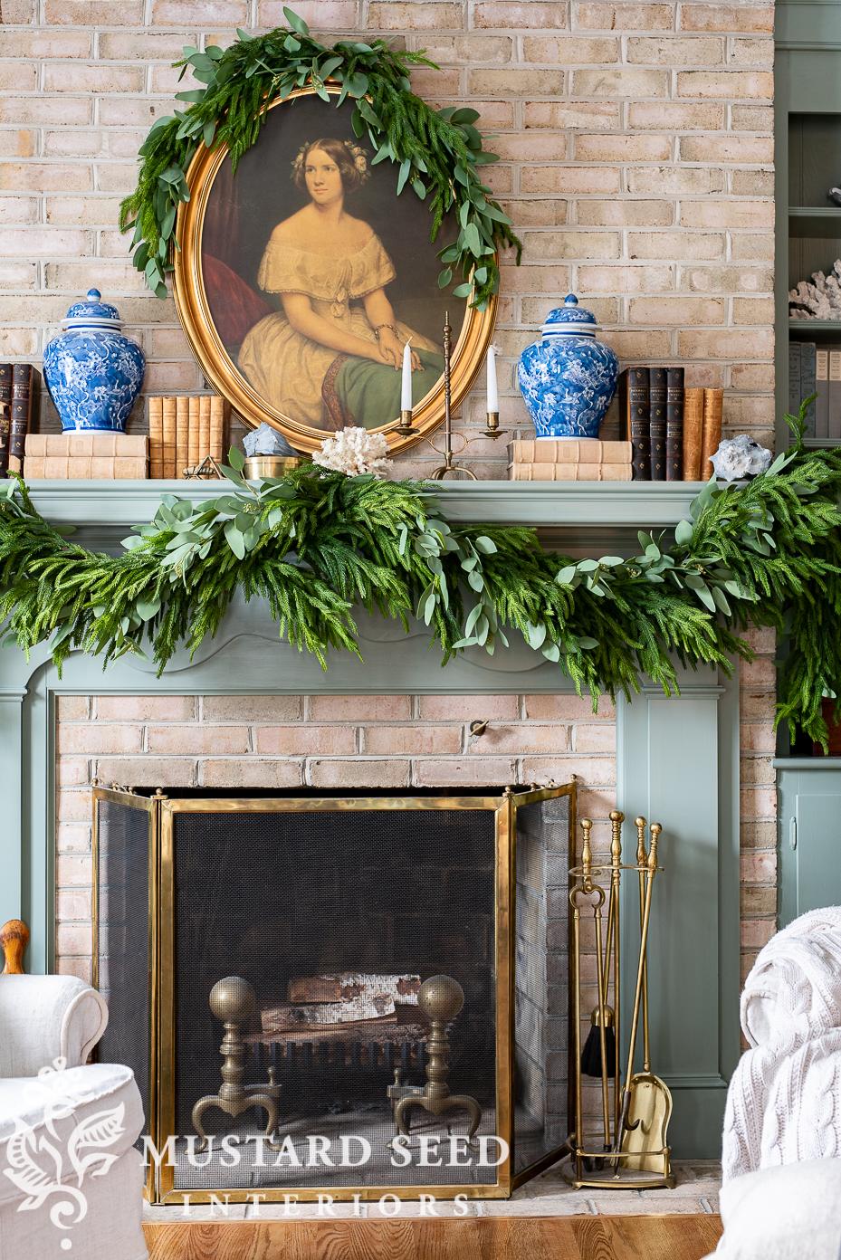 Christmas living room 2024 | miss mustard seed