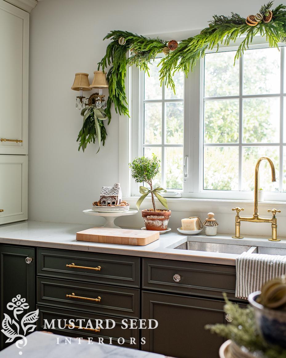 favorite realistic faux evergreens | miss mustard seed