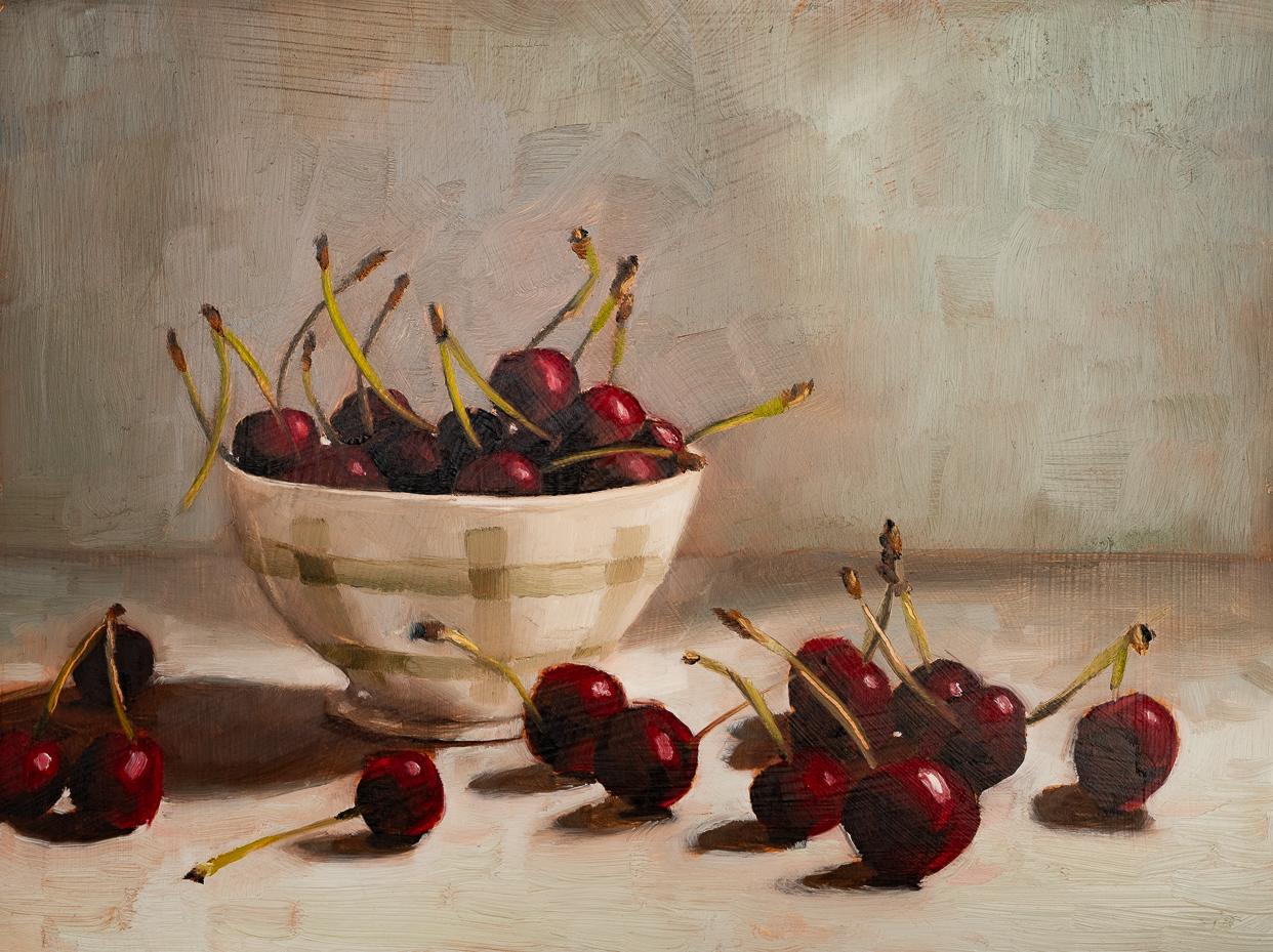 original oil painting | marian parsons | miss mustard seed