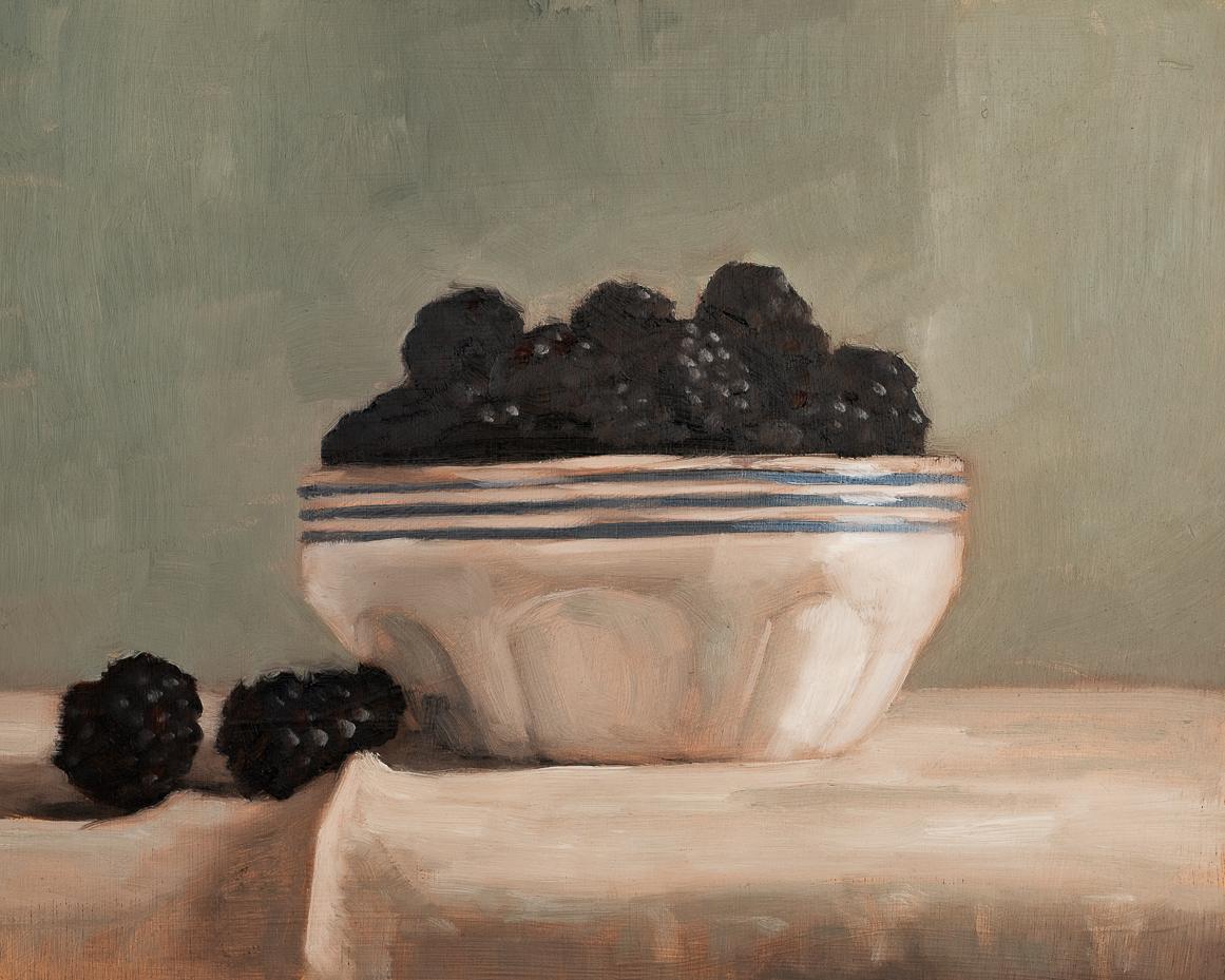 Marian Parsons original oil painting | miss mustard seed