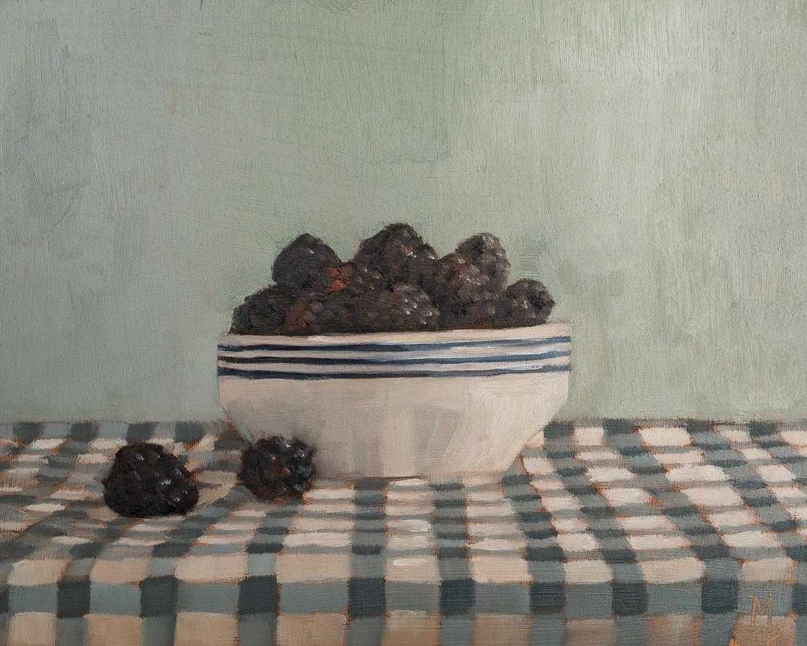 Marian Parsons original oil painting | miss mustard seed
