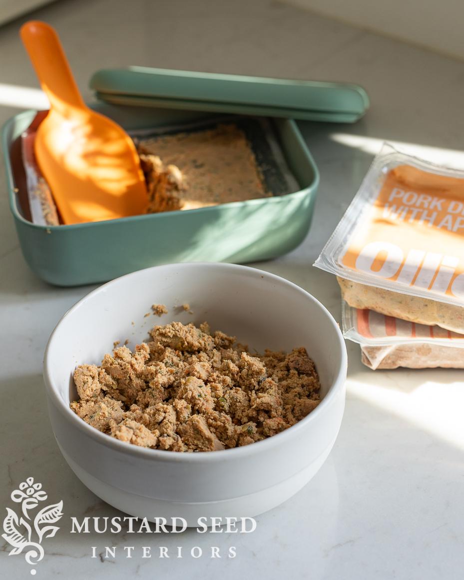 Ollie fresh dog food review | miss mustard seed