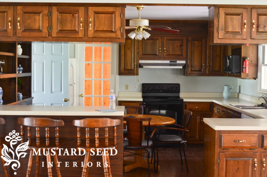 early 1990's custom kitchen | miss mustard seed