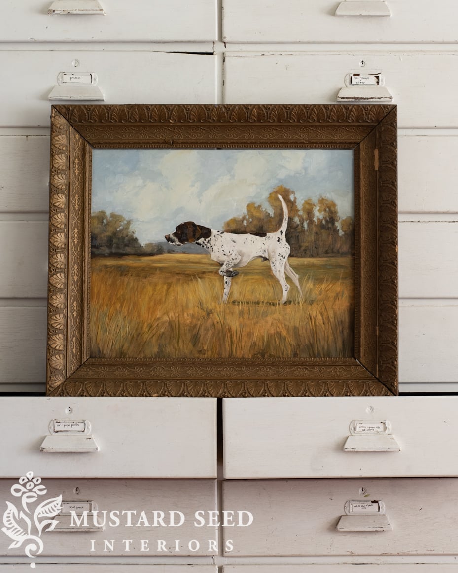 marian parsons original oil painting | miss mustard seed