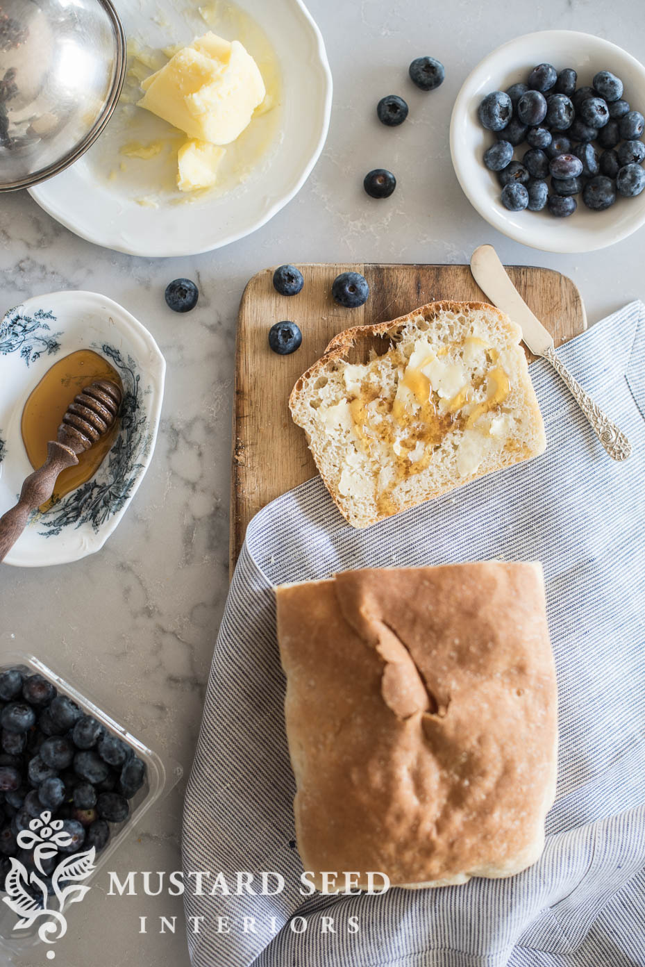basic homemade white bread | miss mustard seed