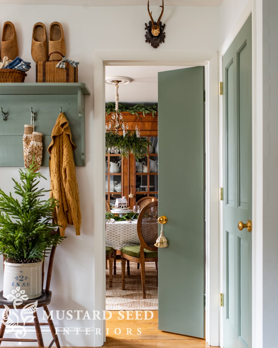 hooks by the side door | miss mustard seed