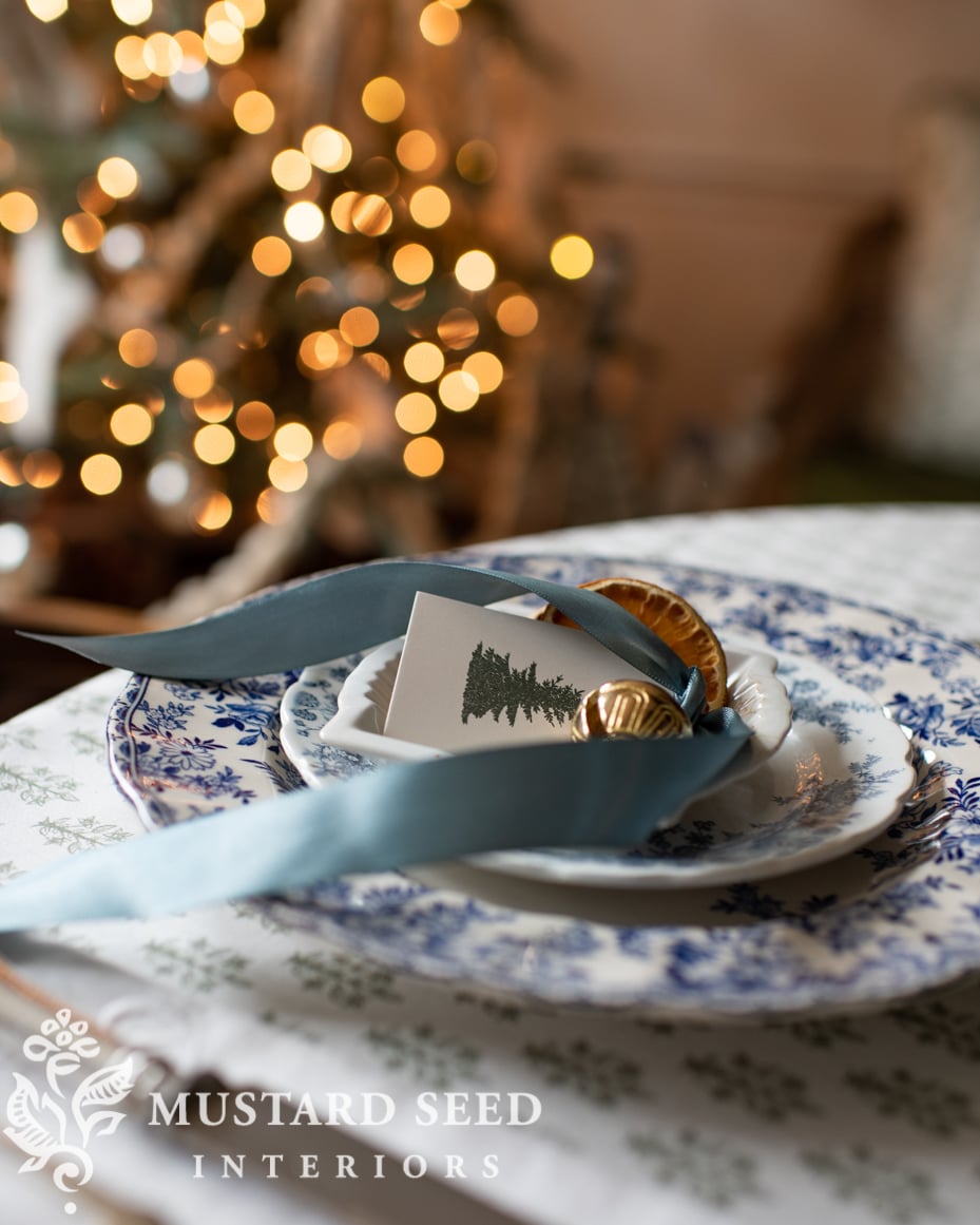 Christmas dining room | miss mustard seed