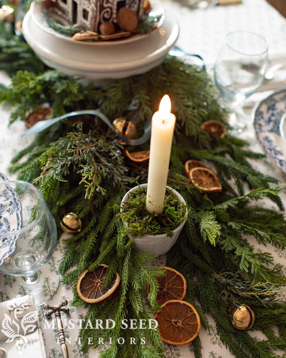 Christmas dining room | miss mustard seed