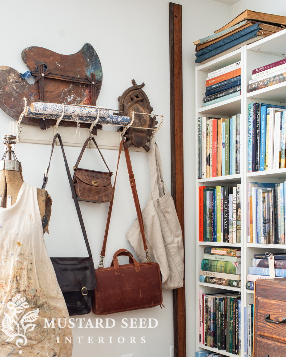 artist studio | creative workspace | miss mustard seed