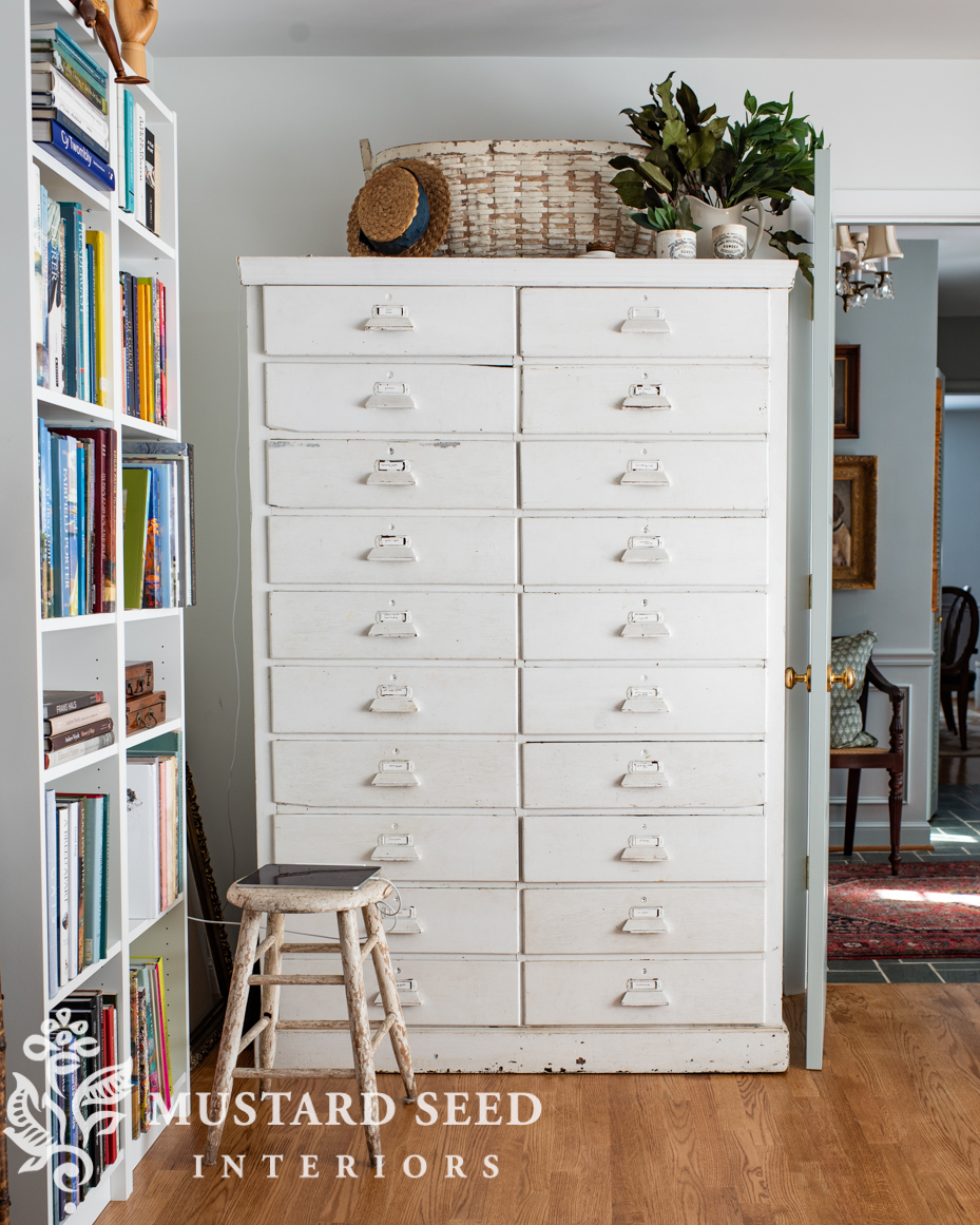 home studio | art book library | miss mustard seed