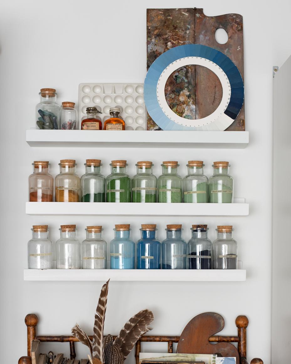 art studio | creative workspace | miss mustard seed