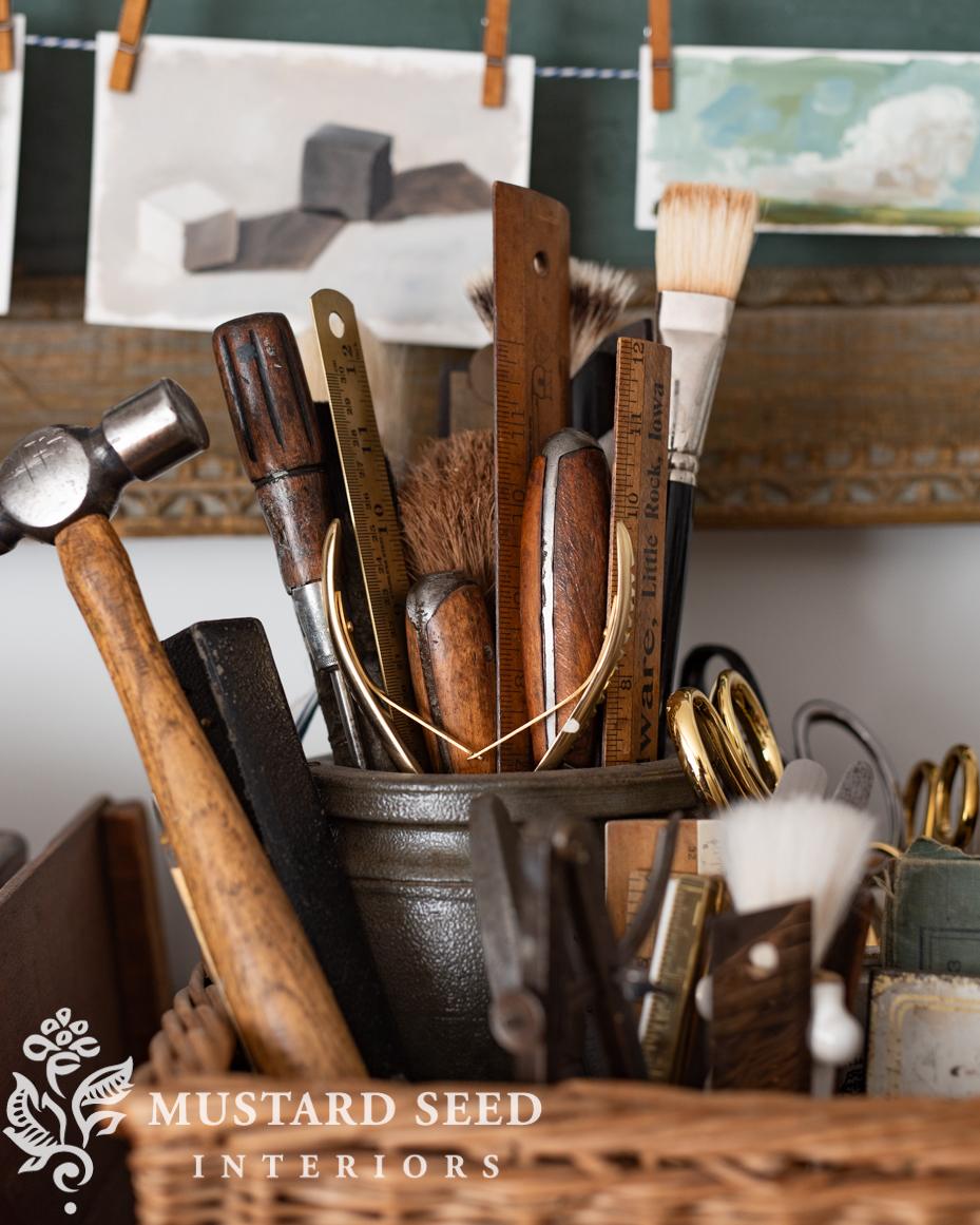 home art studio | miss mustard seed