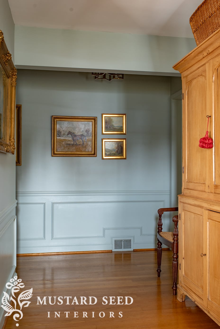 ranch house hallway makeover | miss mustard seed