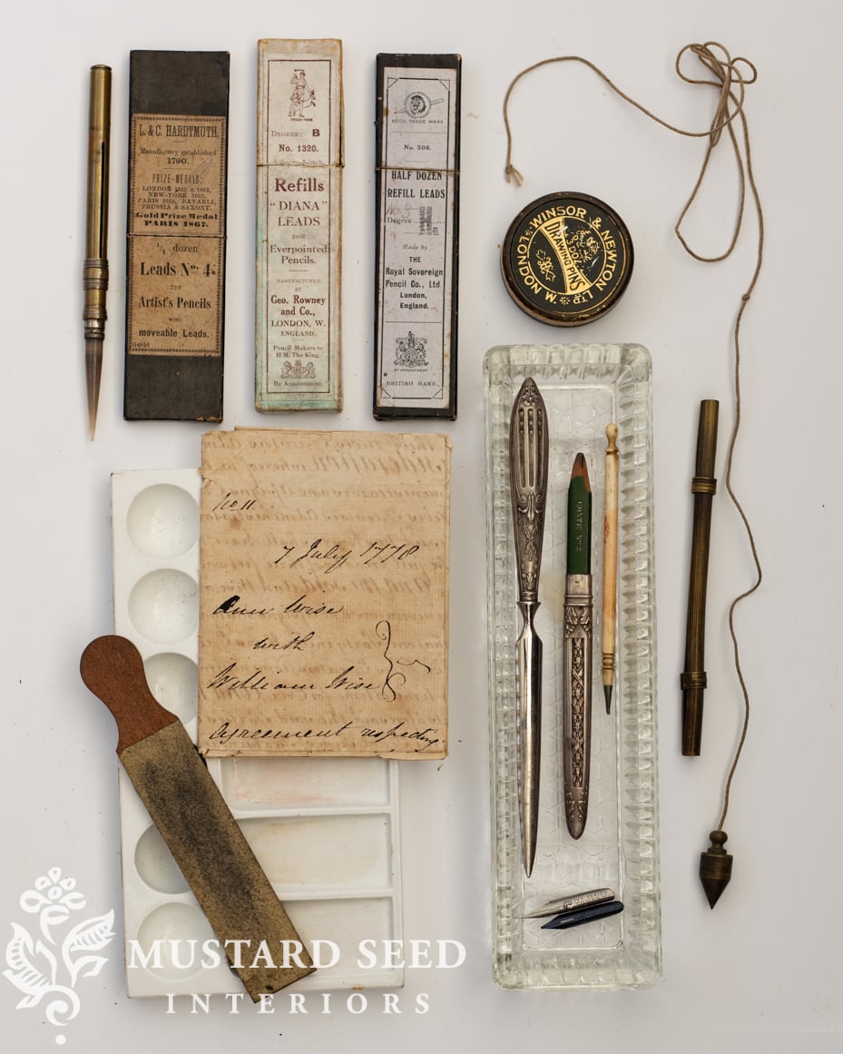 antique art supplies | miss mustard seed
