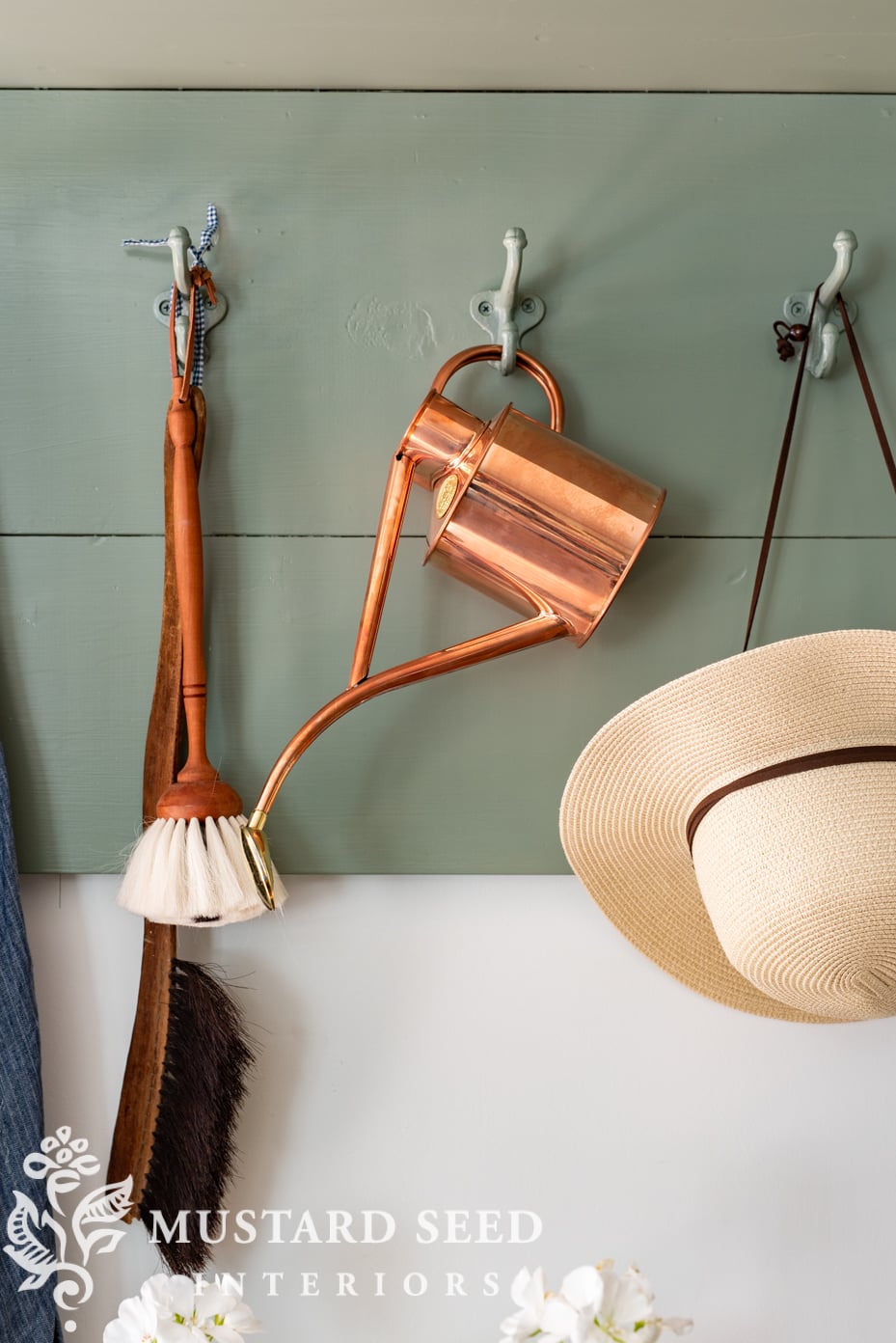 haws copper indoor watering can | miss mustard seed
