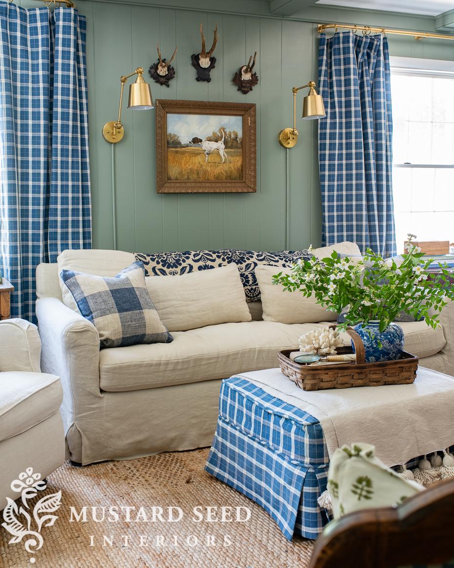 how to style pet portraits in interiors | miss mustard seed
