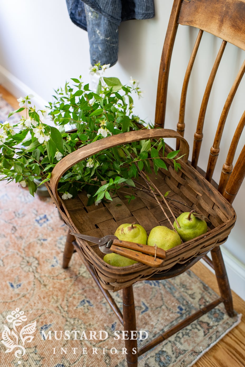 splint garden trug | miss mustard seed