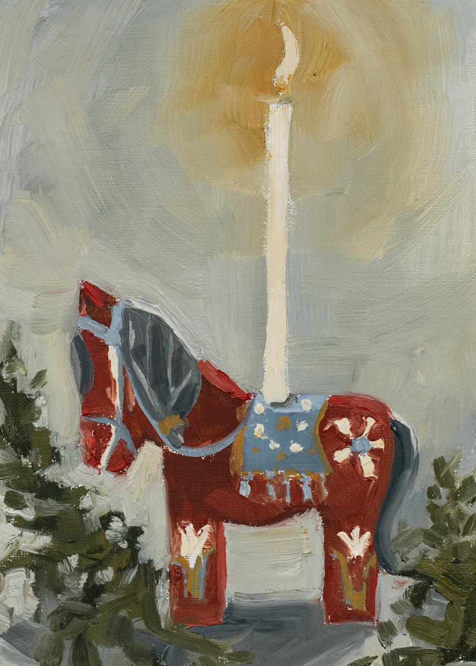 original oil painting | marian parsons | miss mustard seed