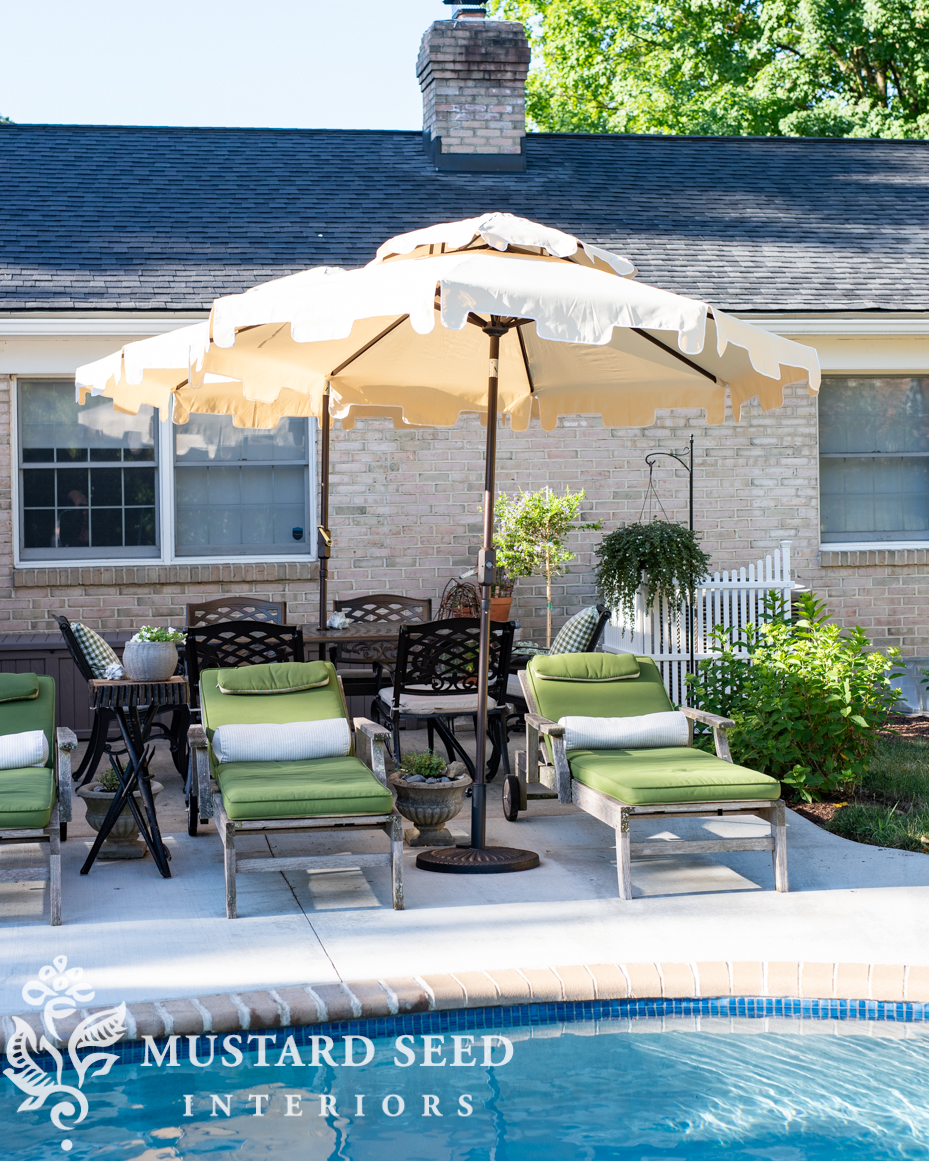 1980 pool renovation | miss mustard seed