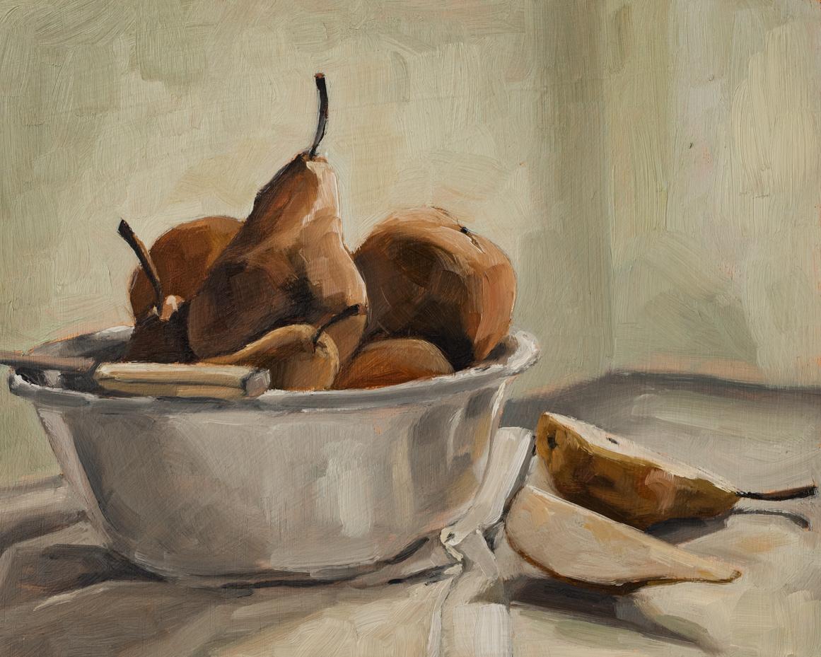 original oil painting | marian parsons | miss mustard seed