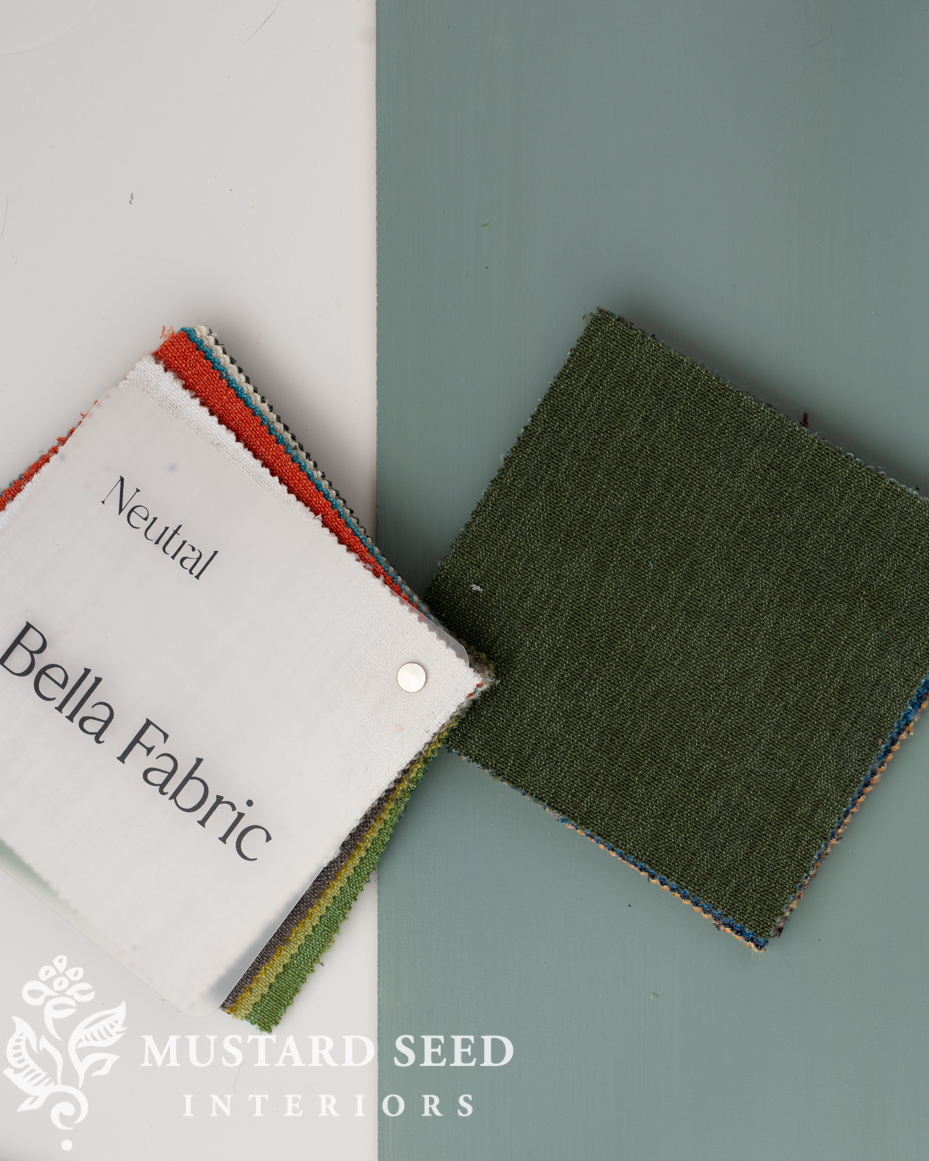 neutral curtains | dining room curtain swatches | miss mustard seed