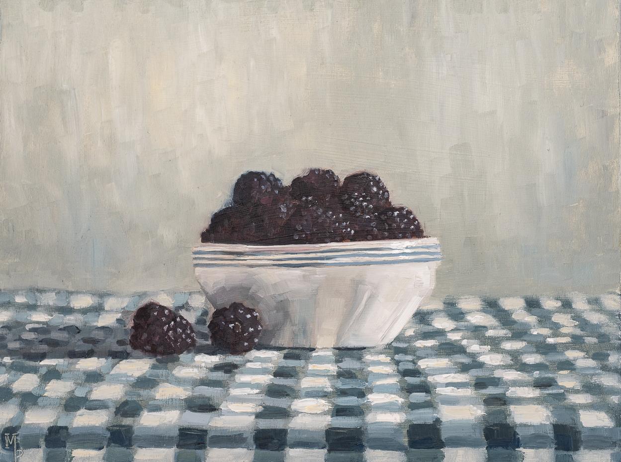 Marian Parsons original oil painting | miss mustard seed