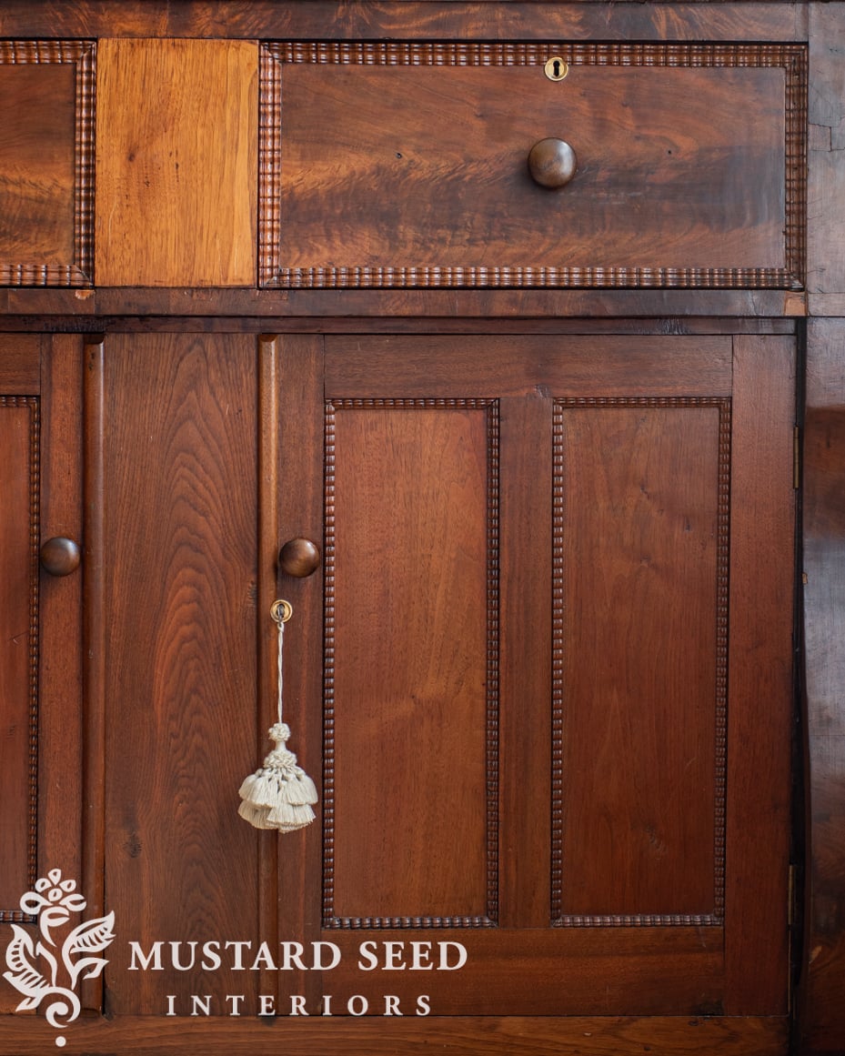 antique empire buffet | miss mustard seed