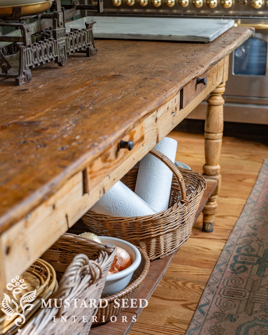 kitchen decorating | paper towel holder alternative | miss mustard seed