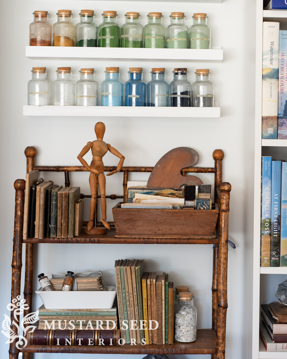 Lucketts Fall Market Purchases | female artist's articulating mannequin | miss mustard seed
