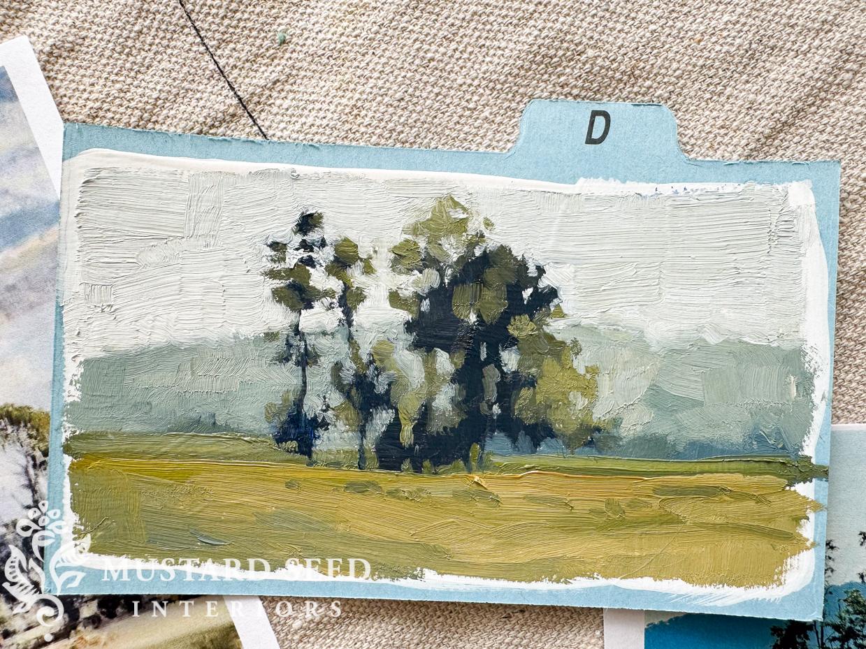 #indexcardartproject 2025 | miss mustard seed