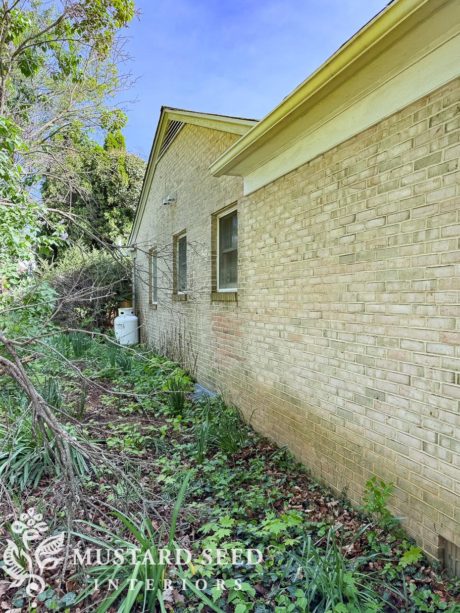 removing english ivy | 1970 home renovation | miss mustard seed