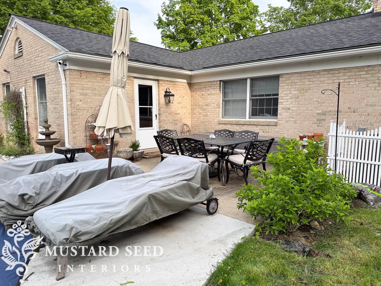 1970 home renovation | opening the pool and patio