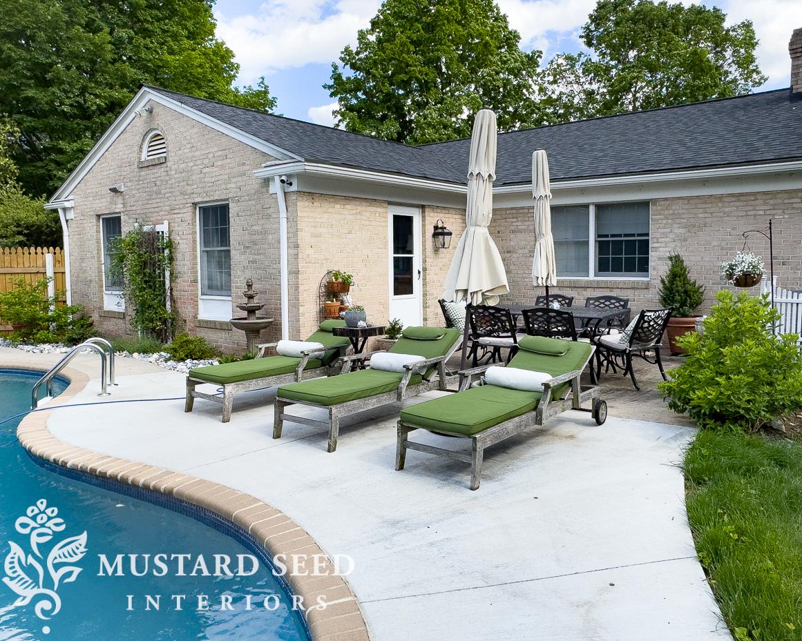 1970 home renovation | opening the pool and patio