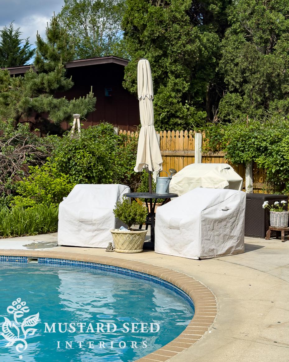 1970 home renovation | opening the pool and patio