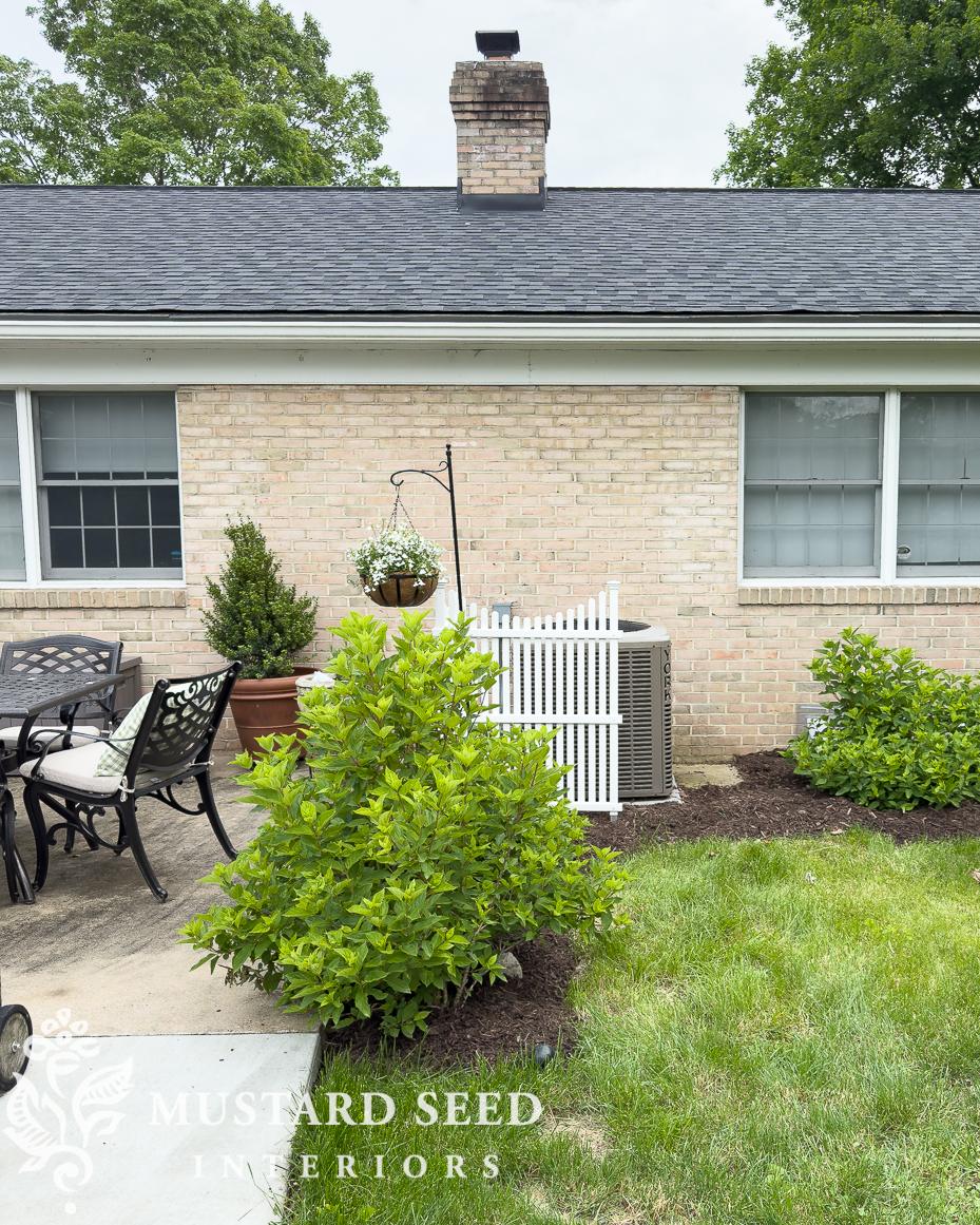 DIY custom A/C Screen surround | miss mustard seed