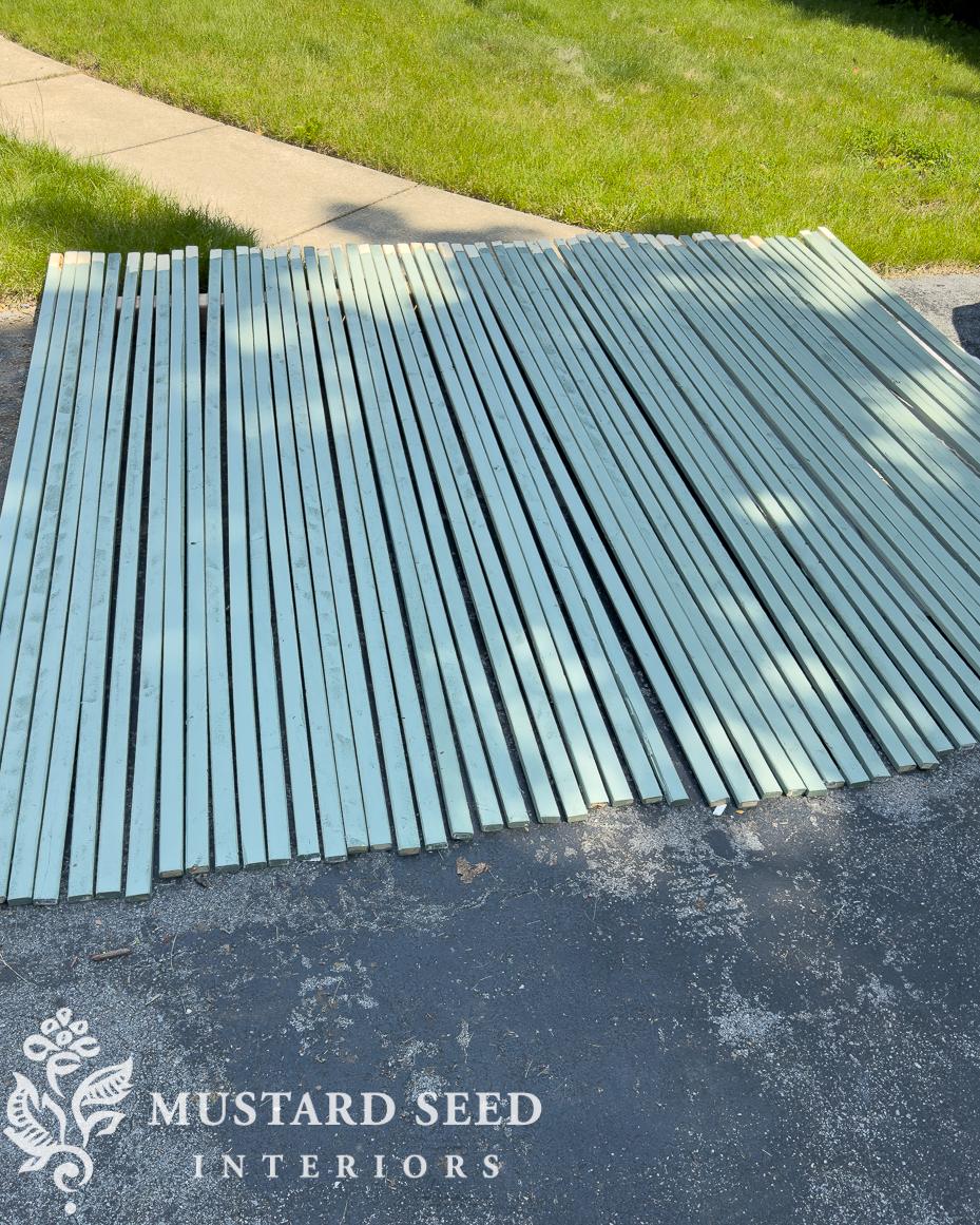 DIY custom A/C Screen surround | miss mustard seed