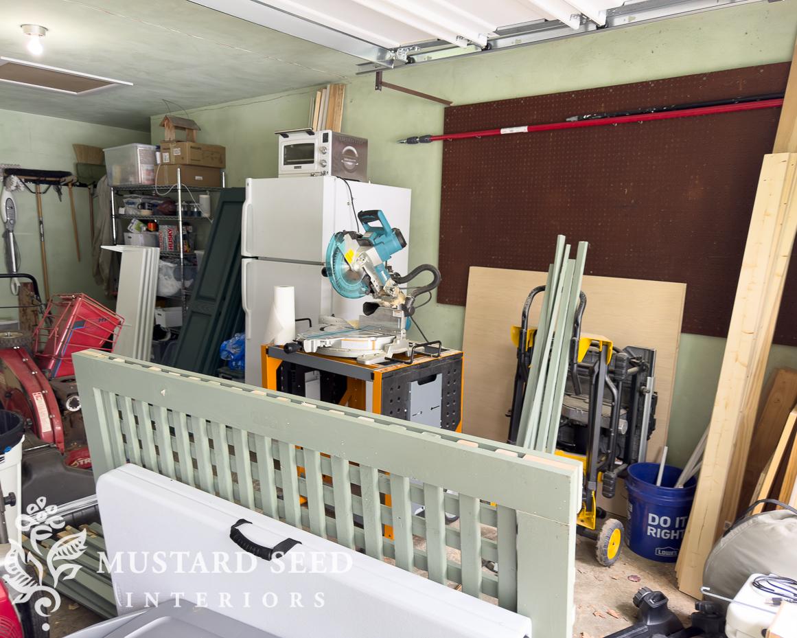 garage organizing | miss mustard seed