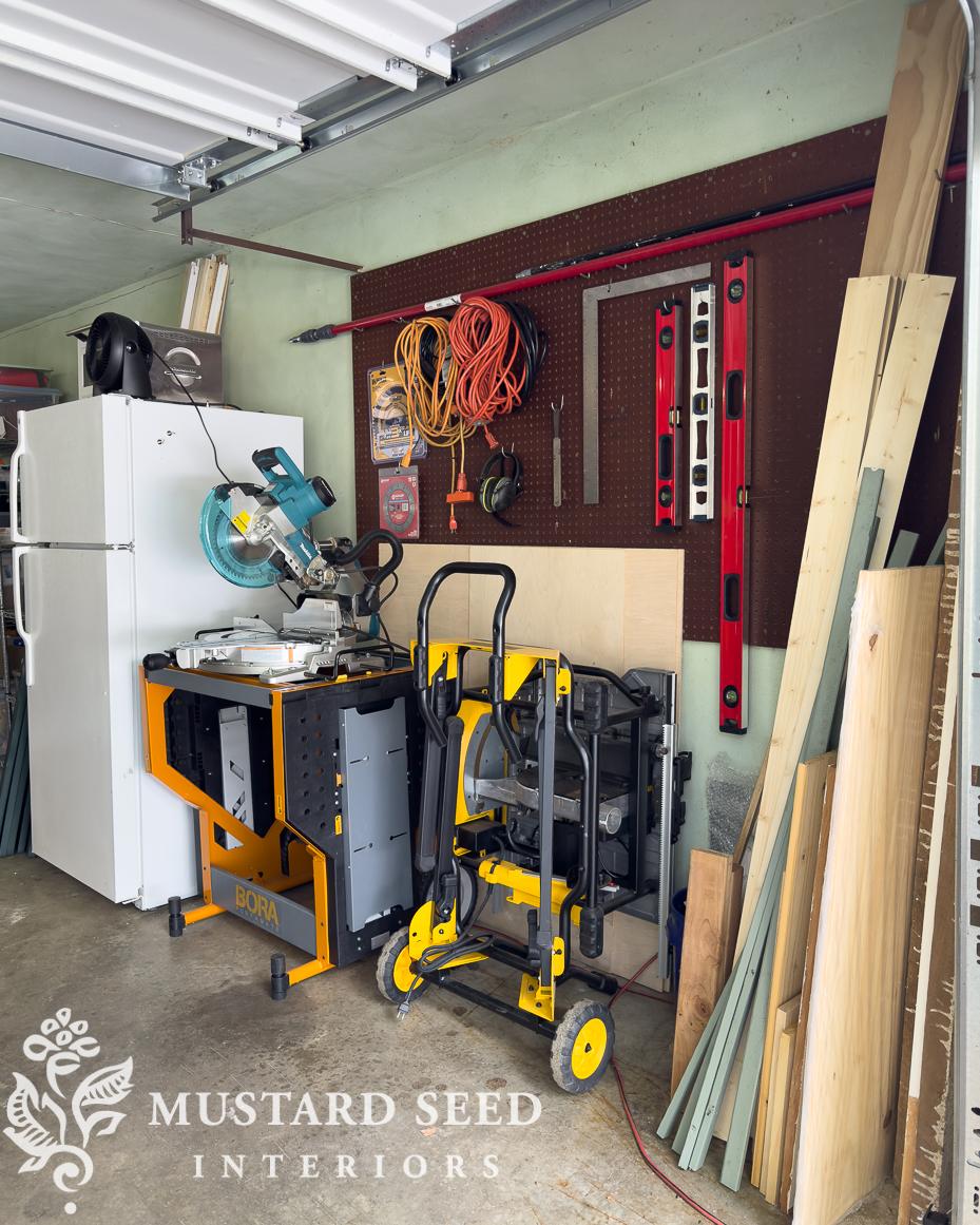 garage organizing | miss mustard seed