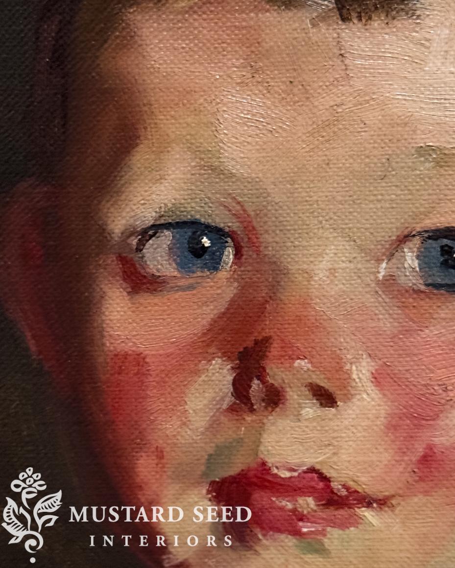 Robert Henri | "Michael" original oil portrait | Washington County Museum of Fine Arts | miss mustard seed