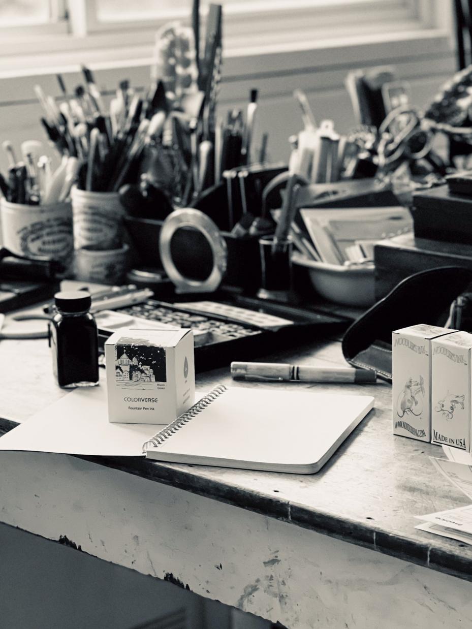 art studio | creative workspace | miss mustard seed