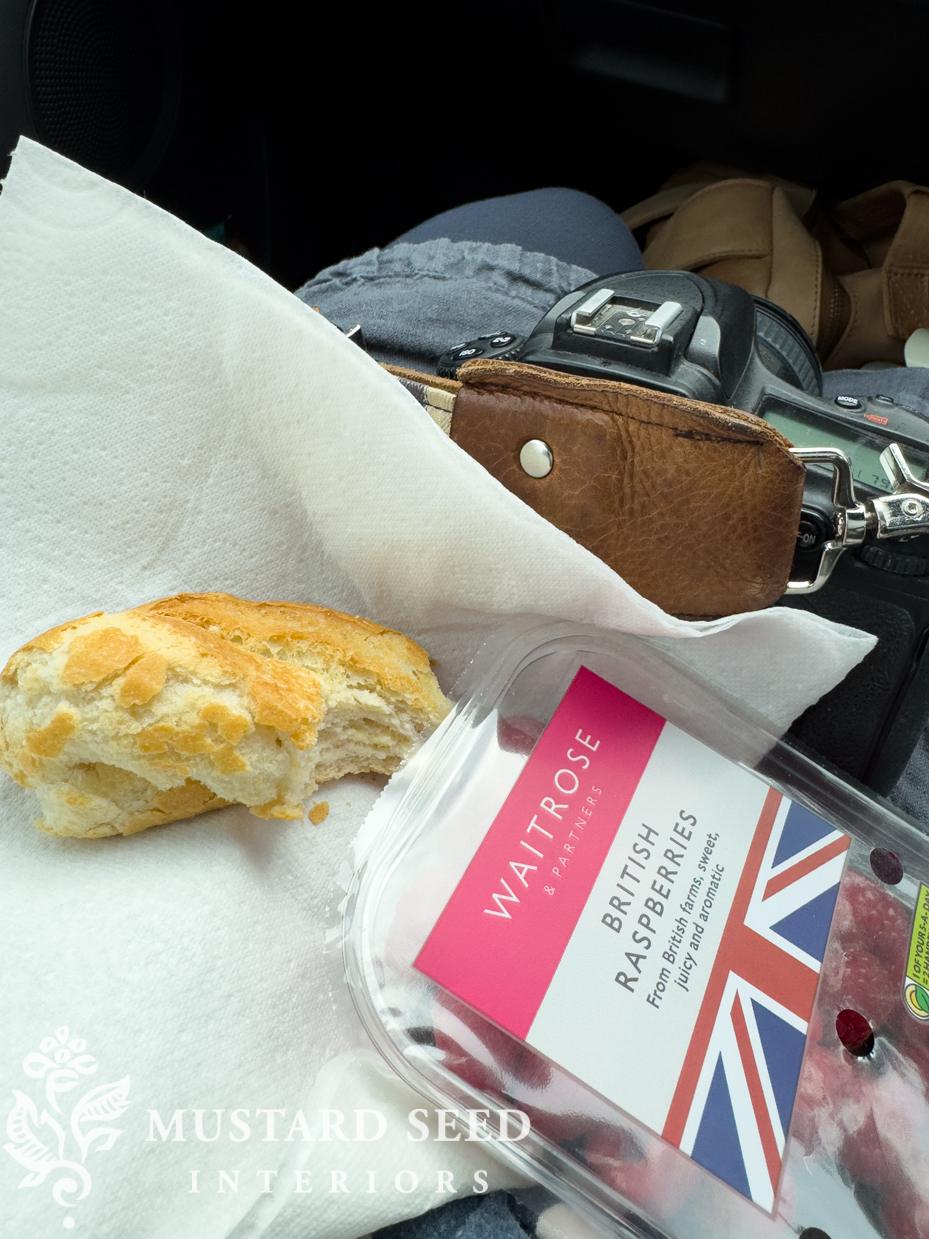 breakfast on the go in England | miss mustard seed