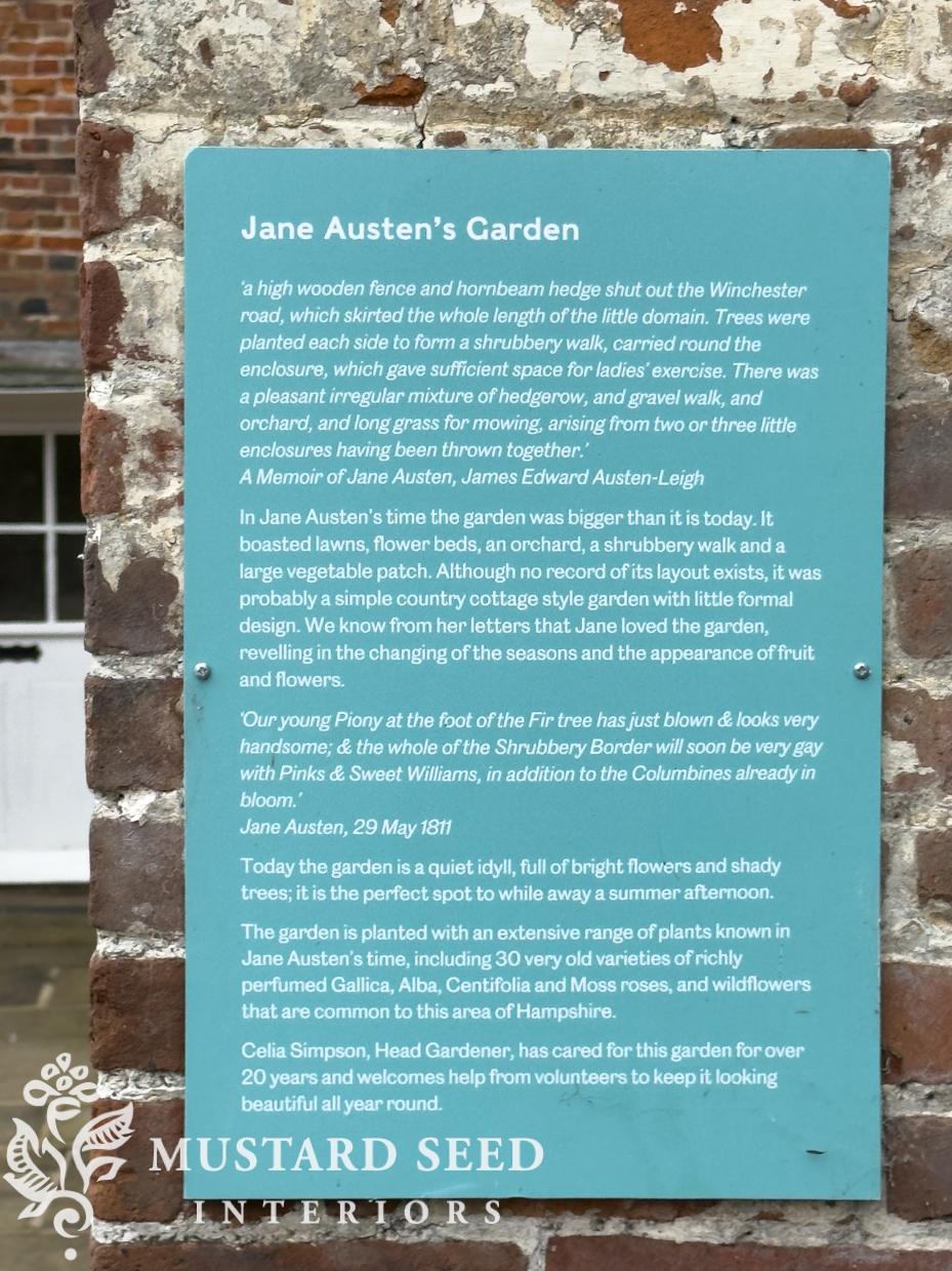 Jane Austen's Home in Chawton, Hampshire | miss mustard seed