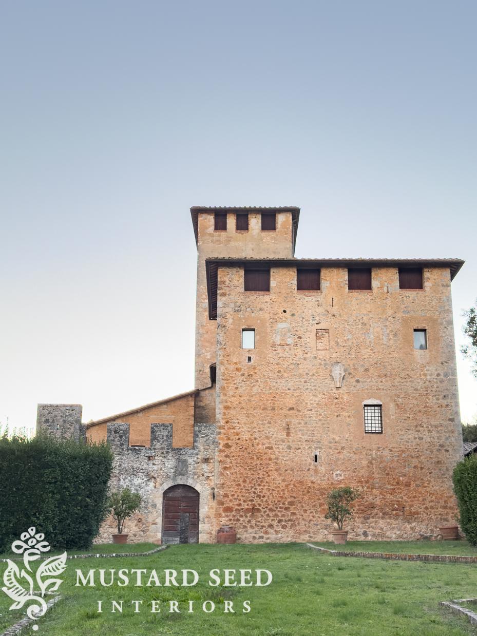 touring and dinner in a Tuscan castle & vineyard | miss mustard seed