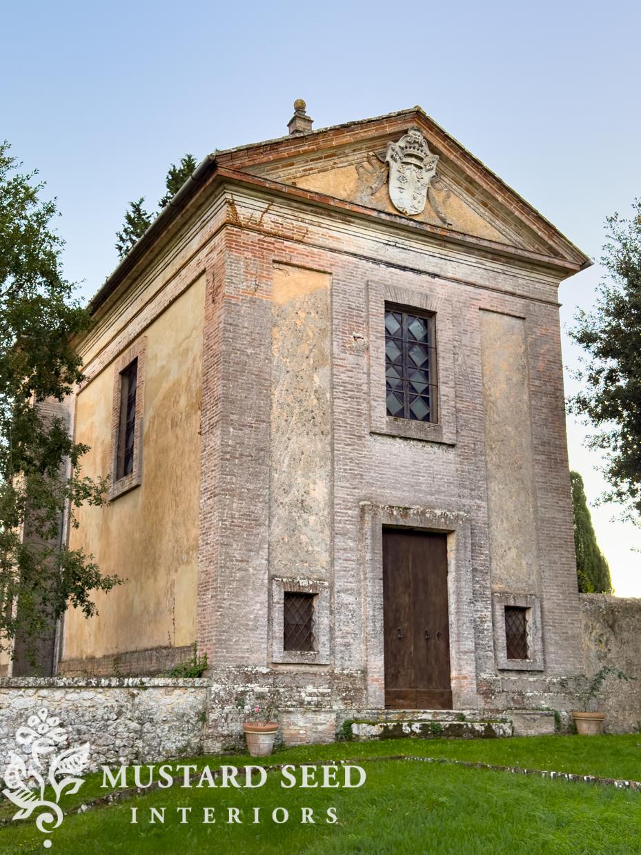 touring and dinner in a Tuscan castle & vineyard | miss mustard seed